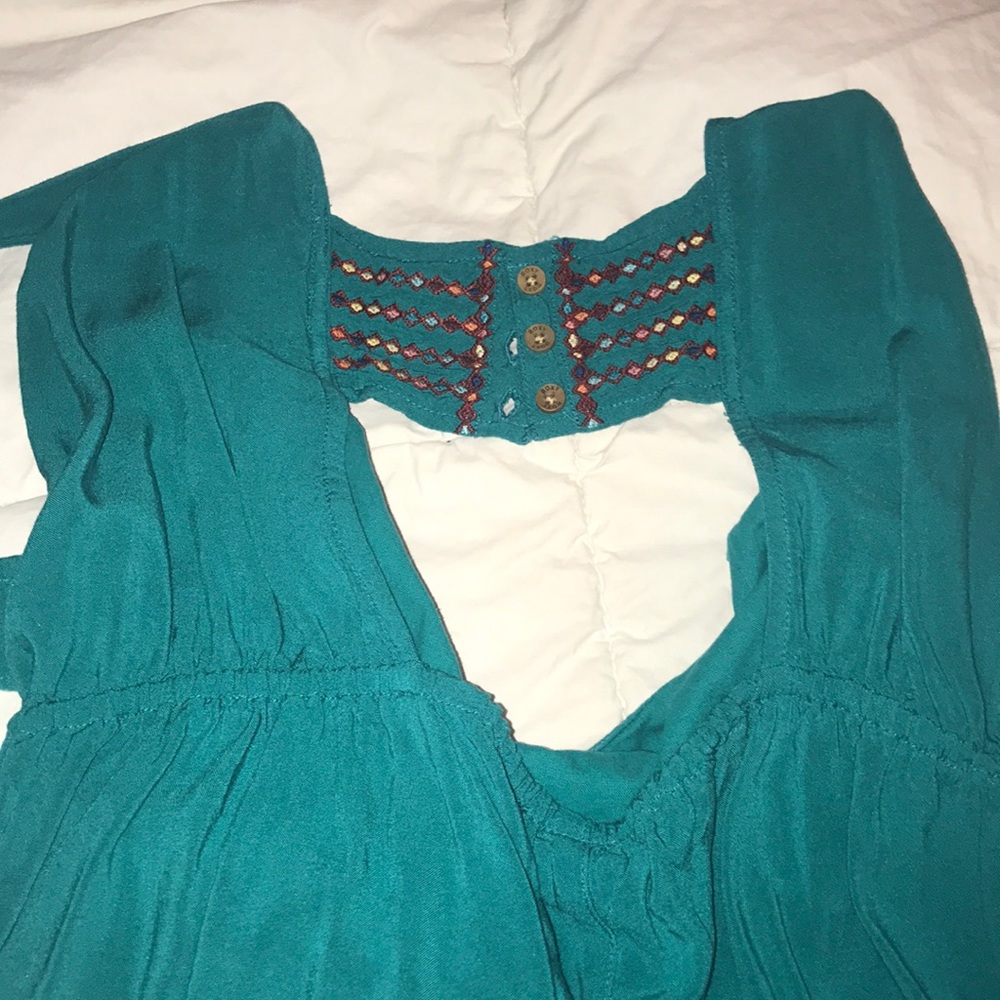 Teal Roxy Romper - Picture 4 of 4